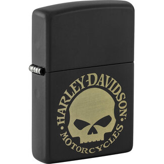 Zippo Aansteker Zippo Harley Davidson Skull