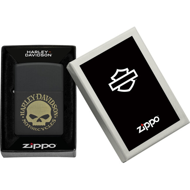 Aansteker Zippo Harley Davidson Skull