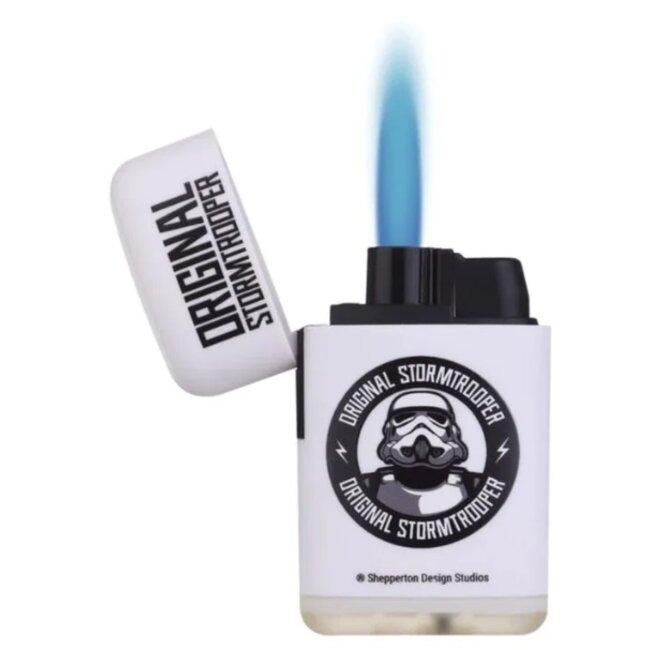 Lighter Stormtrooper Jetflame Windproof Black Logo