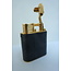 Aansteker Dunhill Unique Turbo Alligator Gold Plated Black