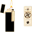 Aansteker Colibri Continental Black & Gold