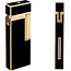Aansteker Colibri Continental Black & Gold