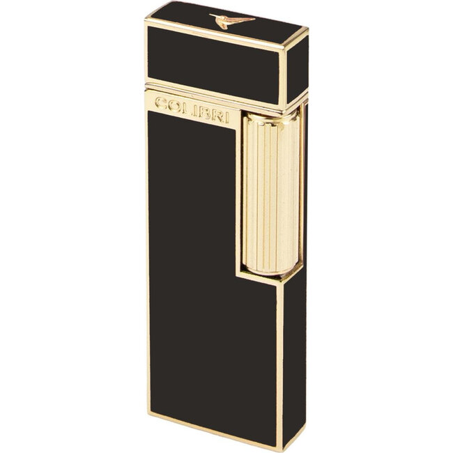 Aansteker Colibri Continental Black & Gold