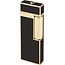 Aansteker Colibri Continental Black & Gold