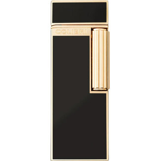 Colibri Aansteker Colibri Continental Black & Gold