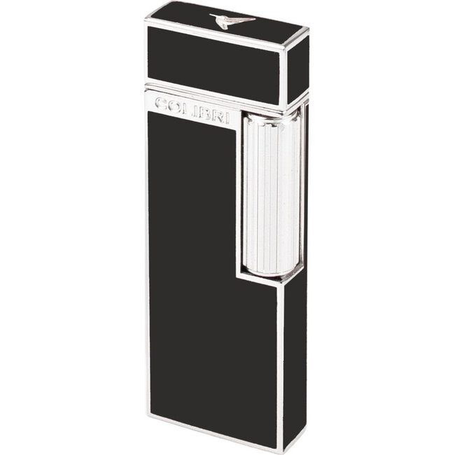 Aansteker Colibri Continental Black & Chrome