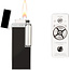 Aansteker Colibri Continental Black & Chrome