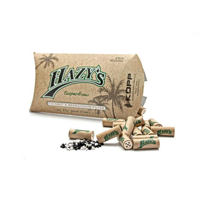 Hazy's 6 mm. Filters Coconut Meerschaum Mix