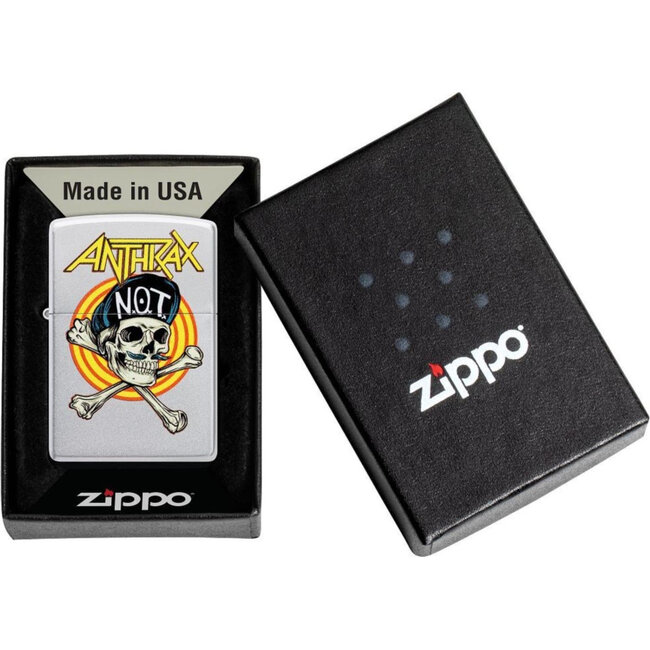 Aansteker Zippo Anthrax N.O.T.