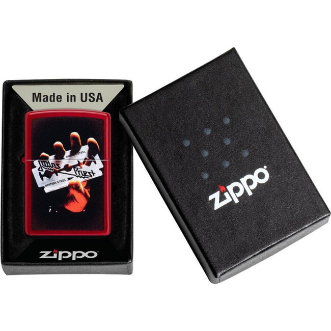 Aansteker Zippo Candy Apple Red Judas Priest