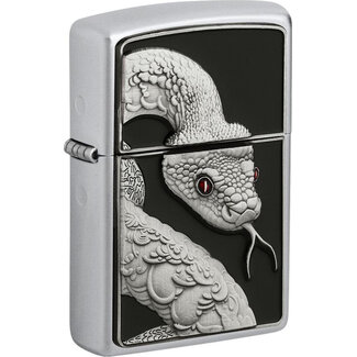 Zippo Lighter Zippo Red Eyes Snake Emblem