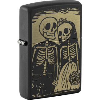 Zippo Aansteker Zippo Skeleton Couple