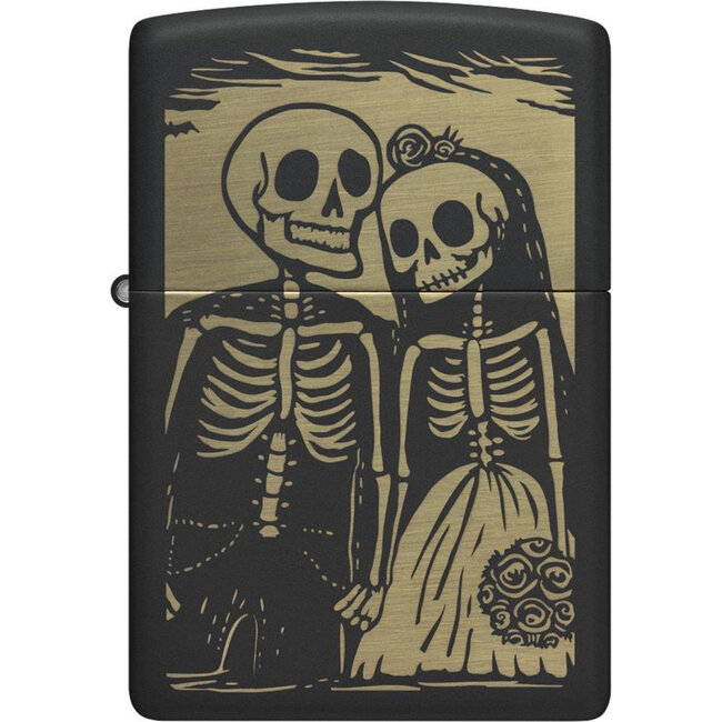 Aansteker Zippo Skeleton Couple
