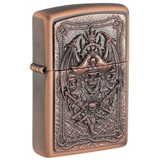 Zippo Aansteker Zippo Limited Edition Pirate Skull Emblem