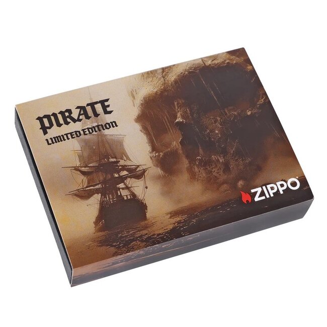 Lighter Zippo Limited Edition Pirate Skull Emblem