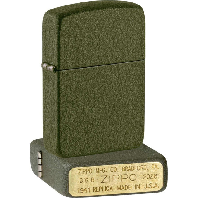 Lighter Zippo Replica 1941 Green Crackle Special Edition