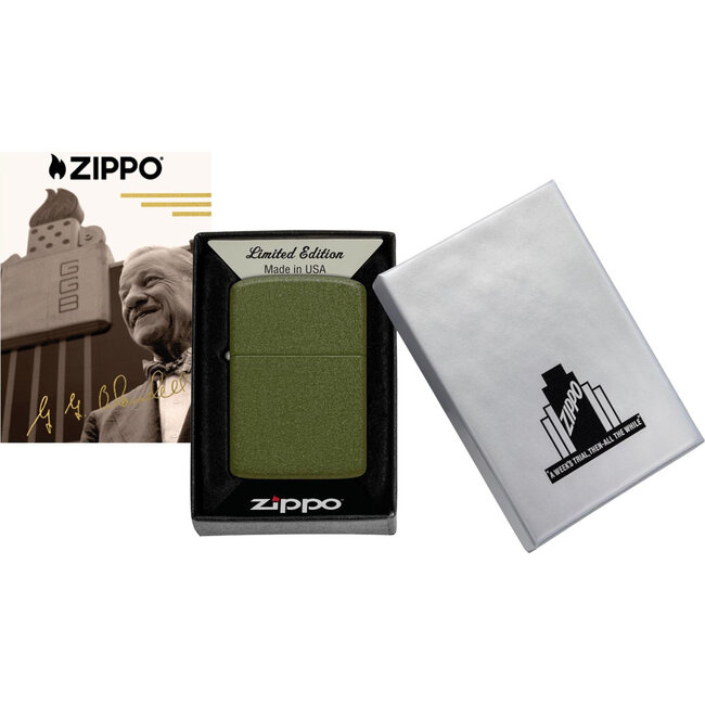 Lighter Zippo Replica 1941 Green Crackle Special Edition