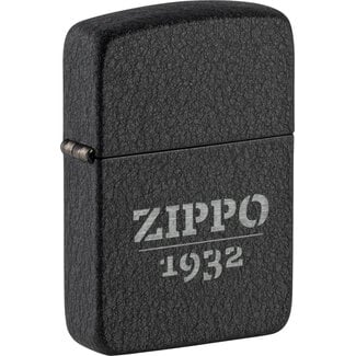 Zippo Aansteker Zippo Replica 1941 Black Crackle 1932