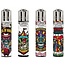 Set van 4 Clipper Aanstekers Horror Circus