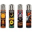 Set van 4 Clipper Aanstekers Scary Night