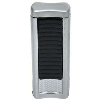 Ronson Aansteker Ronson Passat Jetflame Chrome Satin Black