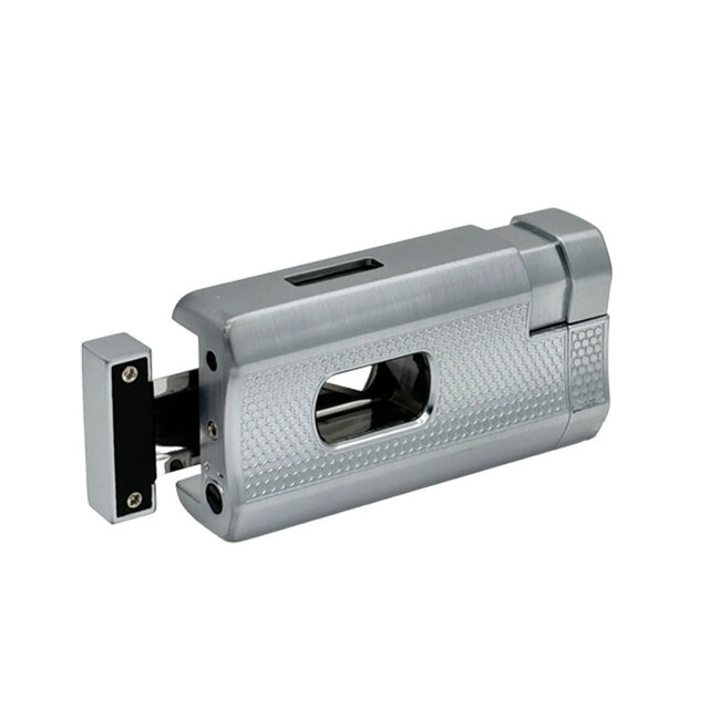 Aansteker Ronson Thunder Triple Jetflame Chrome