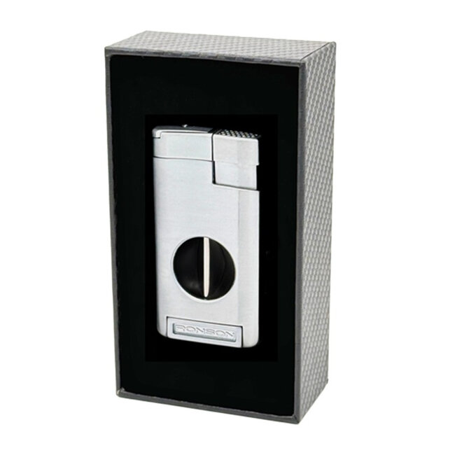 Aansteker Ronson Thunder Triple Jetflame Chrome