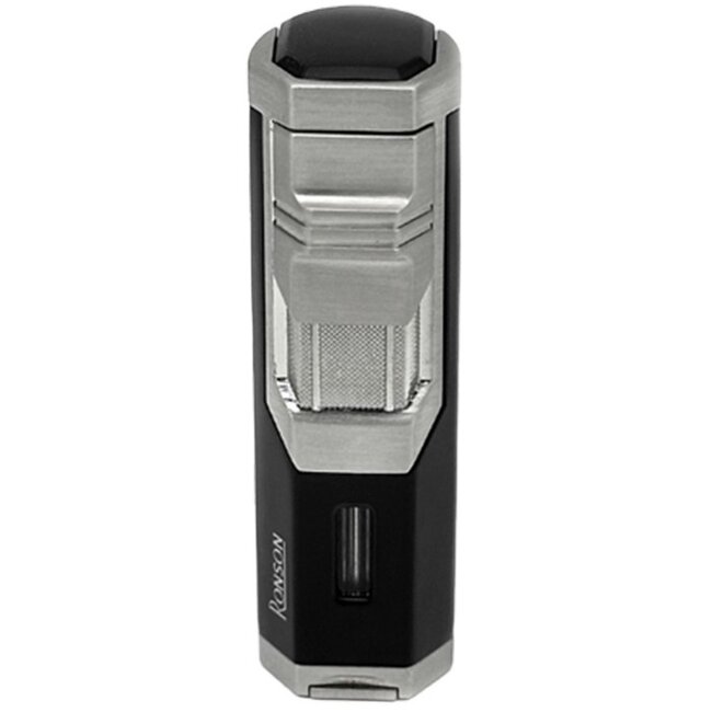 Lighter Ronson Chinook Triple Jetflame Black