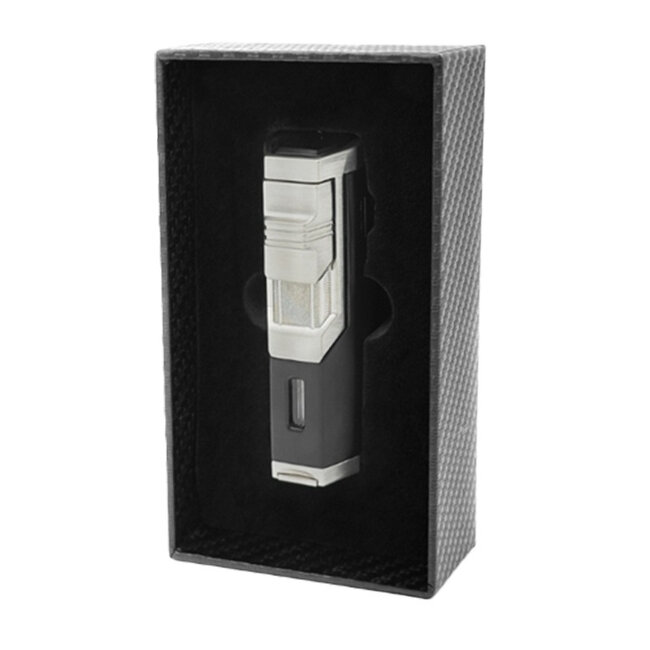 Lighter Ronson Chinook Triple Jetflame Black