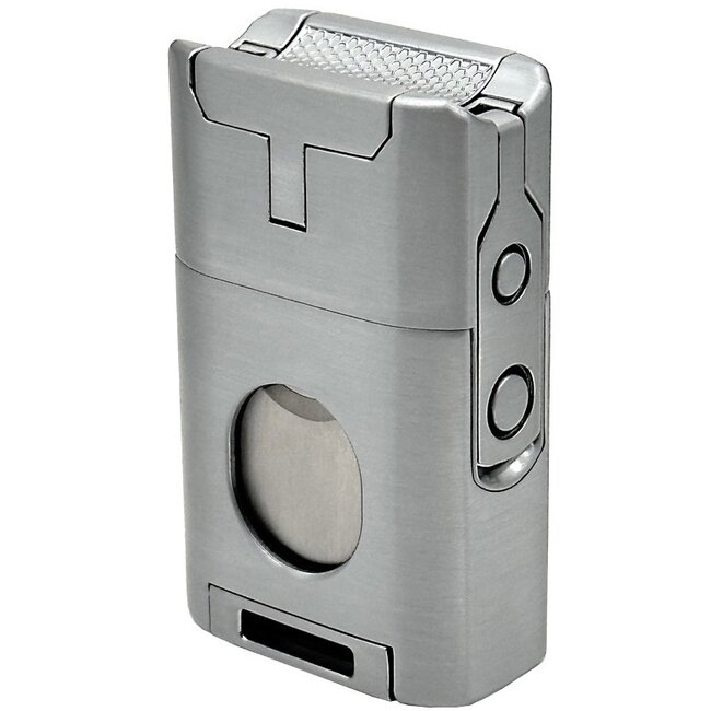 Aansteker Ronson Giant 4-Jetflame Chrome Brushed