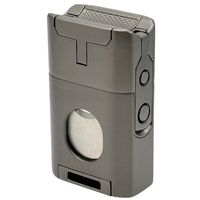 Aansteker Ronson Giant 4-Jetflame Gunmetal