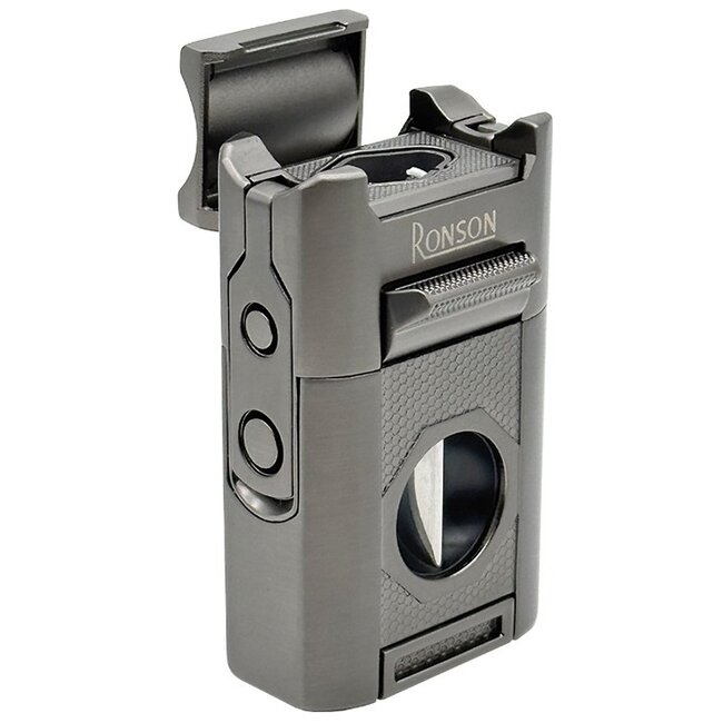 Aansteker Ronson Giant 4-Jetflame Gunmetal