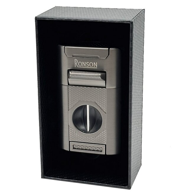 Aansteker Ronson Giant 4-Jetflame Gunmetal