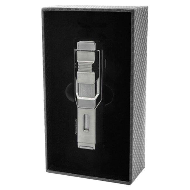 Aansteker Ronson Chinook Triple Jetflame Gun Metal