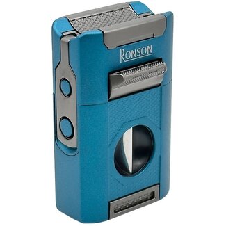 Ronson Aansteker Ronson Giant 4-Jetflame Blue