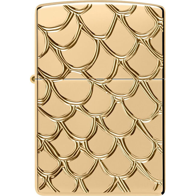 Aansteker Zippo Armor Case Deep Carved Snake Skin