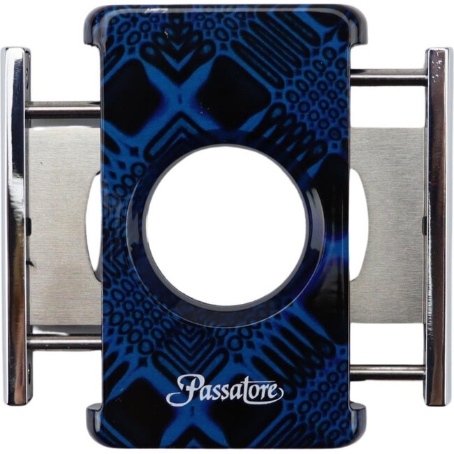 Cigar Cutter Passatore Blue Design