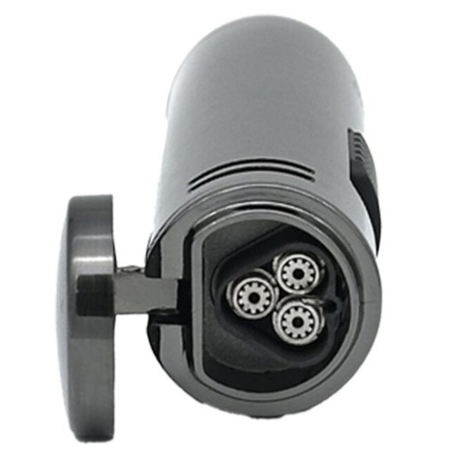 Aansteker Ronson Monsun Triple Jetflame Gun Satin