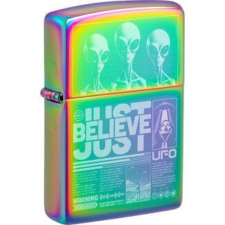 Zippo Aansteker Zippo UFO Just Believe