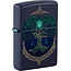 Aansteker Zippo Navy Blue Matte Tree of Life