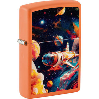 Zippo Aansteker Zippo Orange Matte Space Elements
