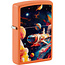 Aansteker Zippo Orange Matte Space Elements