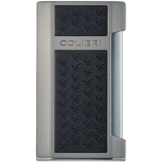 Colibri Aansteker Colibri Mosaic Flat Flame Gun Black