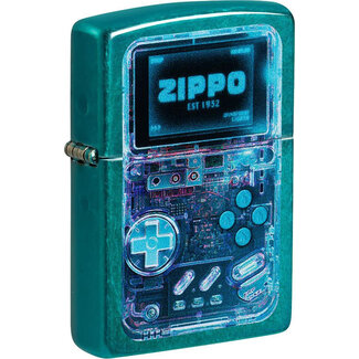 Zippo Aansteker Zippo Candy Teal Gamer