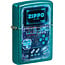 Aansteker Zippo Teal Gamer