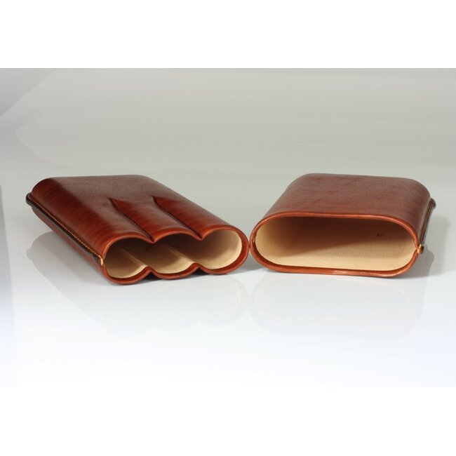 Martin Wess Sigarenetui 591 Smooth Natural 3 Robustos