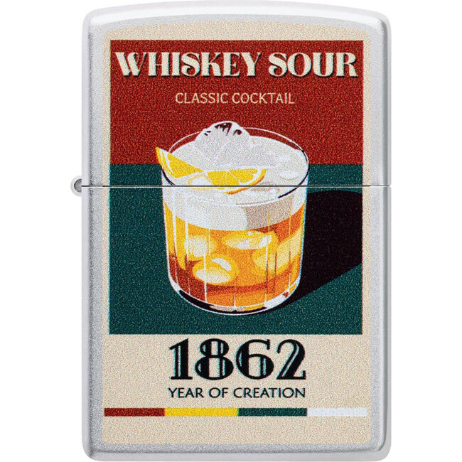 Aansteker Zippo Whiskey Sour 1862