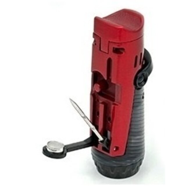 Lighter Ronson Bora Double Jetflame Red Black
