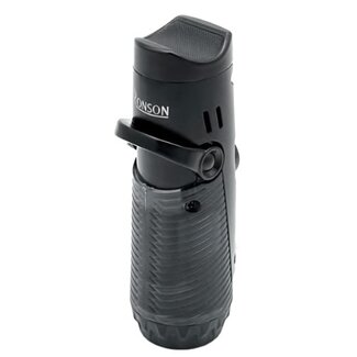 Ronson Aansteker Ronson Bora Double Jetflame Gun Metal Black