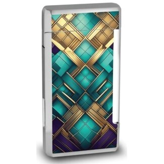 Caseti Aansteker Caseti Double Jet Mosaic Printing 13